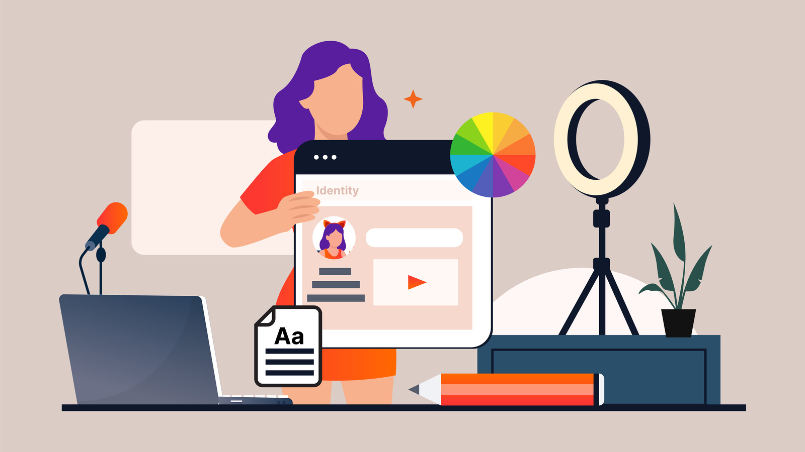 Building a Memorable Visual Identity for Webcam Streaming Success